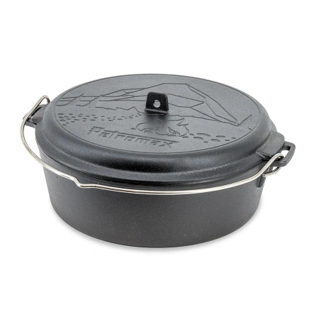 Petromax Dutch Oven FT6 Essential cast iron kettle with flat bottom