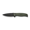 Civivi Incindie OD Green G10 Folding Knife, Black Stonewashed (C23053-2)