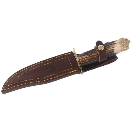 Muela Deer Stag 160mm Hunting Knife, Gift Box (LION-16BF)