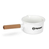 Petromax Enameled Sauce Pot 1 L White
