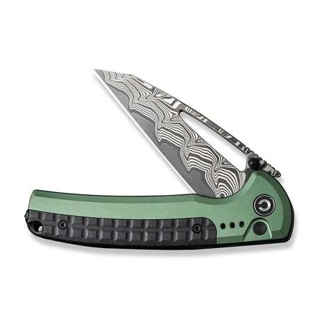 Civivi Sentinel Green/Black knife, Damascus (C22025B-DS1)