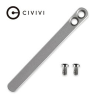 Civivi Titanium Clip, Titanium Screws (T001A)