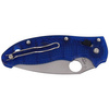 Spyderco Manix 2 FRCP Blue CTS-BD1N Plain Folding Knife (C101PBL2)