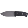 LionSteel Bushcraft G10 Black / Satin Blade knife (B35 GBK)