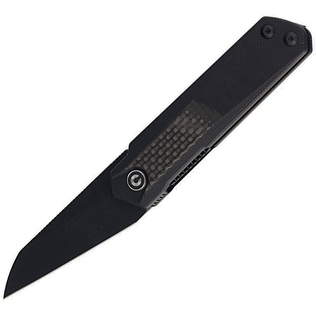 Civivi Ki-V Plus Carbon Fiber / Black G10, Black Stonewashed Nitro-V knife by Ostap Hel (C20005B-3)