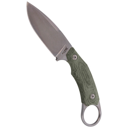 LionSteel H2 Karambit Canvas Green, Stone Washed Blade (H2 CVG) knife