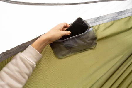 ENO JungleNest hiking hammock with mosquito net - Evergreen