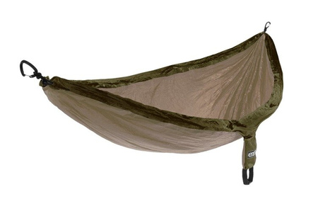 ENO SingleNest hiking hammock - Khaki/Olive