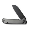 Civivi Chevalier II Gray Aluminum, Black Stonewashed 14C28N Folding Knife (C20022B-3)