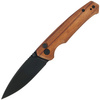 CIVIVI Altus Cuibourtia Wood Knife, Black Stonewashed (C20076-3)