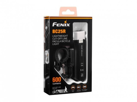 Fenix BC25R LED bicycle flashlight 