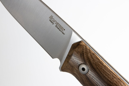 LionSteel Bushcraft Walnut / Satin Blade knife (B35 WN)