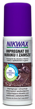 Nikwax - Footwear waterproofer - nubuck and suede - sponge - 125 ml