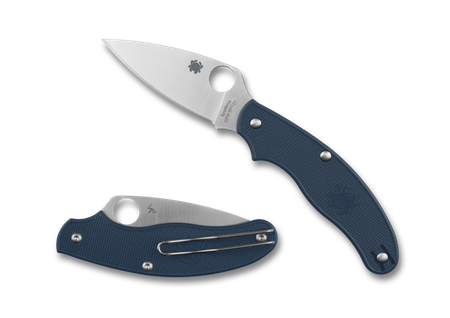 Spyderco UK Penknife Cobalt Blue FRN Satin CP-SPY27 Plain (C94PCBL)