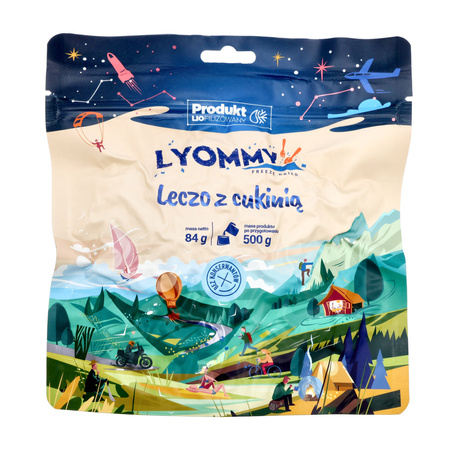 Lyommy - Lyophilized food Lech with zucchini 500 g