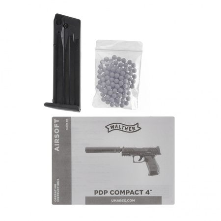 Walther - PDP Compact 4" 6mm BB spring-loaded replica pistol