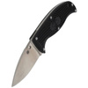 Spyderco Enuff FRN Black Leaf Plain Knife - FB31PBK