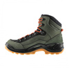 Lowa Renegade GTX mid boots - green/orange