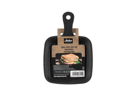 Maku Finland - Single Serve Grill Pan Annospannu 14 cm cast iron skillet