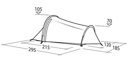 Robens - Challenger 2 Exp 2-person tent