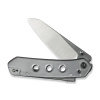 Civivi Vision FG Folding Knife Clear Lexan, Satin / Stonewashed Nitro-V by Snecx Tan (C23036-7)