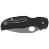 Spyderco Sage 5 Lightweight Plain Folding Knife (C123PBK)