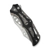 Civivi Biophase Black Aluminum / Black G10 Folding Knife, Satin Nitro-V (C23083C-3)
