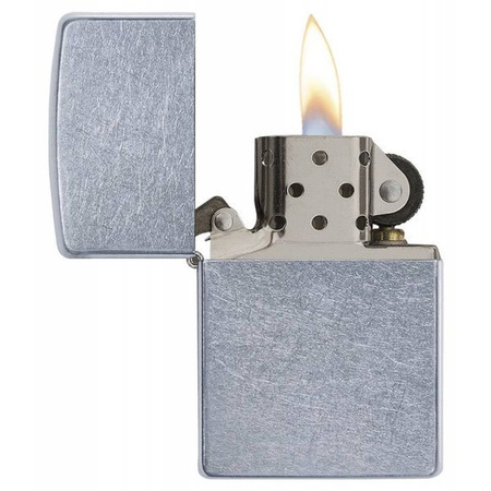 Zippo Street Chrome gasoline lighter