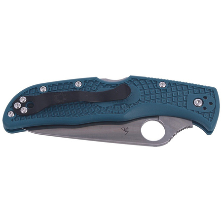 Spyderco Endela FRN K390 Plain Folding Knife (C243FPK390)