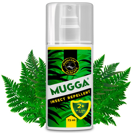 Mugga Mosquito and tick spray - 75ml (DEET 9.4%)