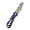 Civivi Crabby Purple G10 Folding Knife, Stonewashed 14C28N by Ken Onion Jr. (C24055-2)