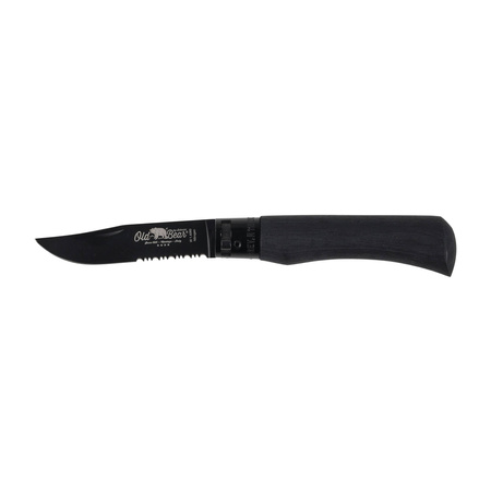 Antonini Old Bear Total Black Combo Folding Knife 210 mm black