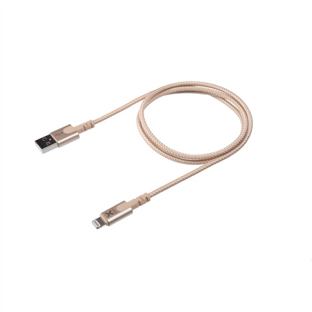 XTORM USB - Lightning MFI cable (1m) gold - XCX2013