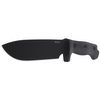 LionSteel Black Micarta Knife, Black Blade (M7 MB)