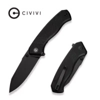 Civivi Placoid Black G10, Black Stonewashed 14C28N (C23079-1)