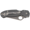 Spyderco Para 3 G-10 Dark Gray Maxamet Plain Folding Knife - C223GPDGY