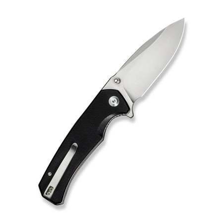 Sencut Skarnax Black G10, Satin 9Cr18MoV Folding Knife (S24025-1)