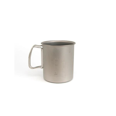 Titanium Pot Mug - Snow Peak Titanium Trek 700