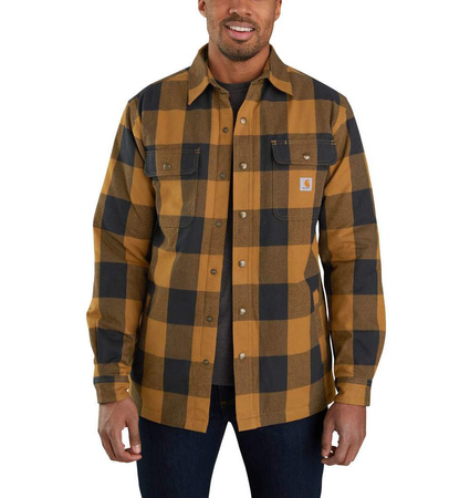 Carhartt - Hubbard Sherpa Lined Shirt Jac Jacket Shirt - Green