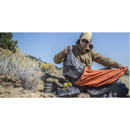 Helikon Arid Dry Sack Waterproof Sack - Medium (50 L) - Orange / Black