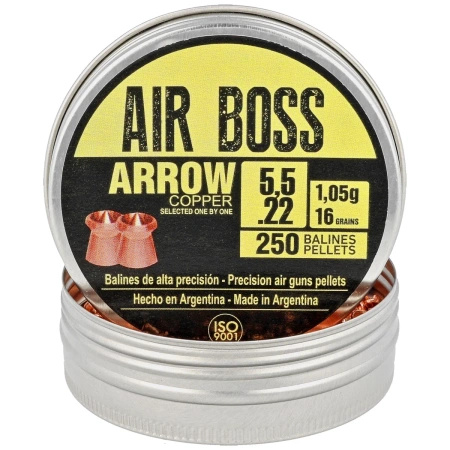 Apolo - Air Boss Arrow Copper 5.5 mm shot, 250 pcs. 1.05g/16.0gr (30100)