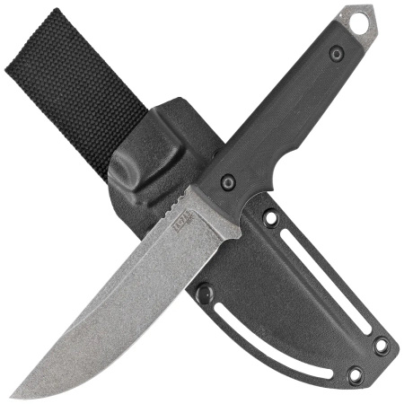 ZA-PAS - Urban Tactic Stonewash knife - G10 Black