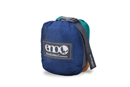 ENO DoubleNest hiking hammock -Aqua/Saapphire/Amber