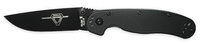 Ontario Rat 2 Folder Black Blade 8861BP knife - Black