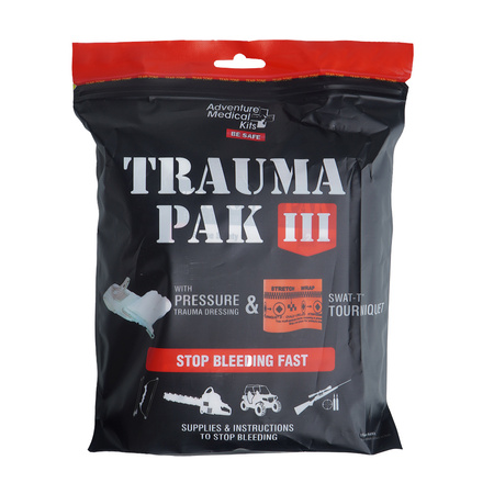 SOL - Adventure Medical Kits - First Aid Kit Trauma Pak III - 2064-0298