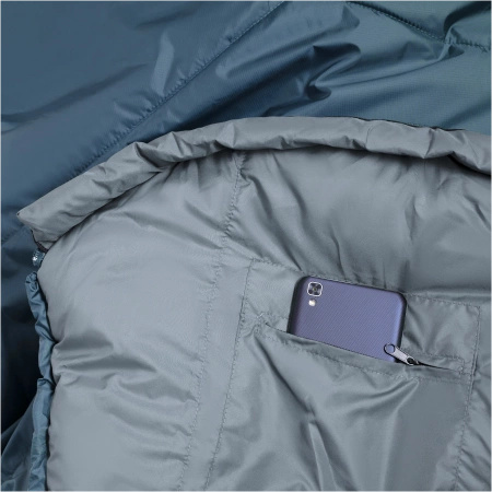 Alpinus - Fiber Pro WS 1300 sleeping bag for right-handers - sage