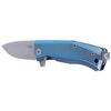 LionSteel Myto Folding Knife, Blue Titanium, Satin M390 by Molletta (MT01 BL)