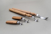 Set of 4 Spoon Carving Knives - BeaverCraft S11 - Hook Knife Set of 4 Tools