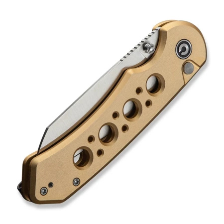 Civivi Pragma Prime Champagne Aluminum Folding Knife, Satin 14C28N (C24067-3)
