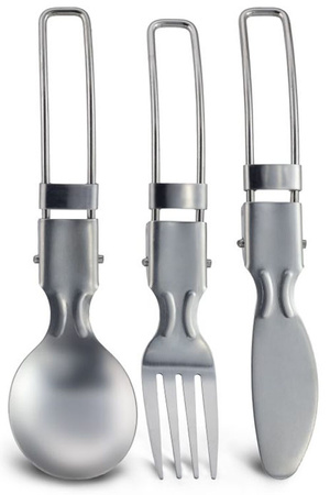 Rockland - Essentials - Set of steel folding cutlery